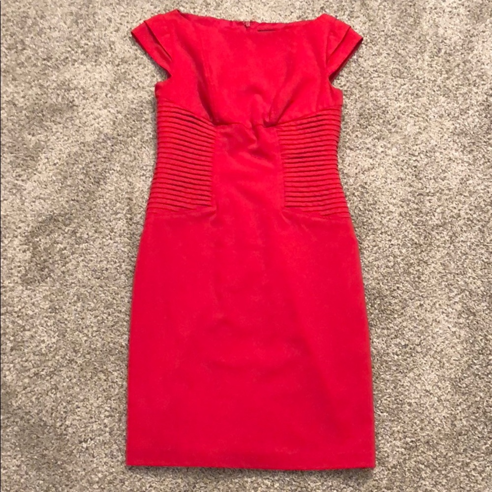 Classy red dress